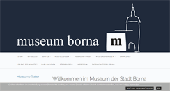 Desktop Screenshot of museum-borna.de